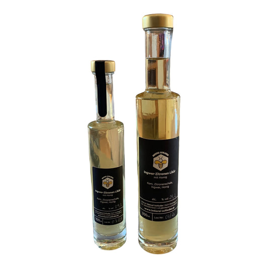 Ingwer - Zitronenlikör mit Honig – aromatisch & verführerisch - imkerei - schluder.at